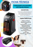 mini calentador electrico portatil